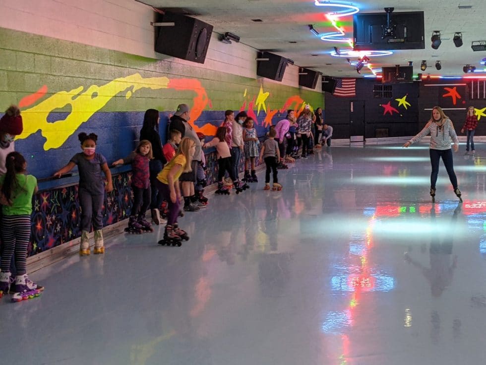 Roller Skating Lessons at Tarry Hall Roller Skating Rink