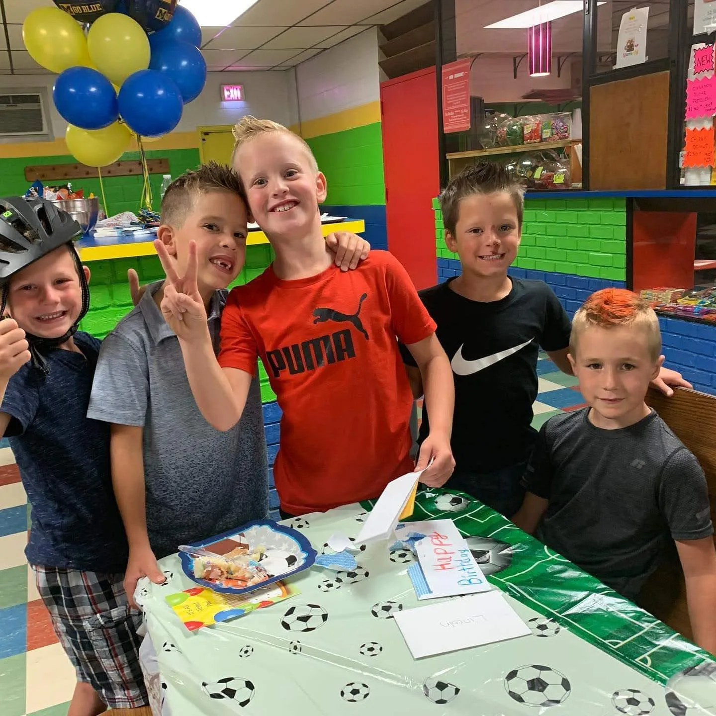 Boy birthday party